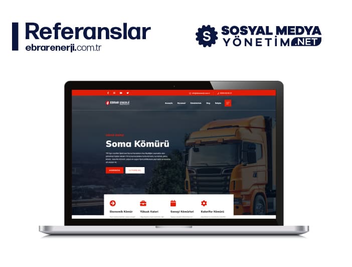 Ebrar Enerji — Web Tasarımı çalışması