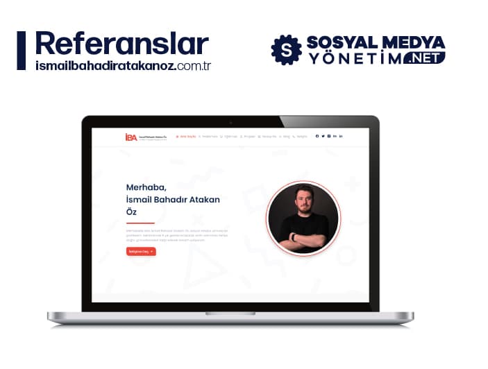 İsmail Bahadır Atakan Öz — Web Tasarımı çalışması