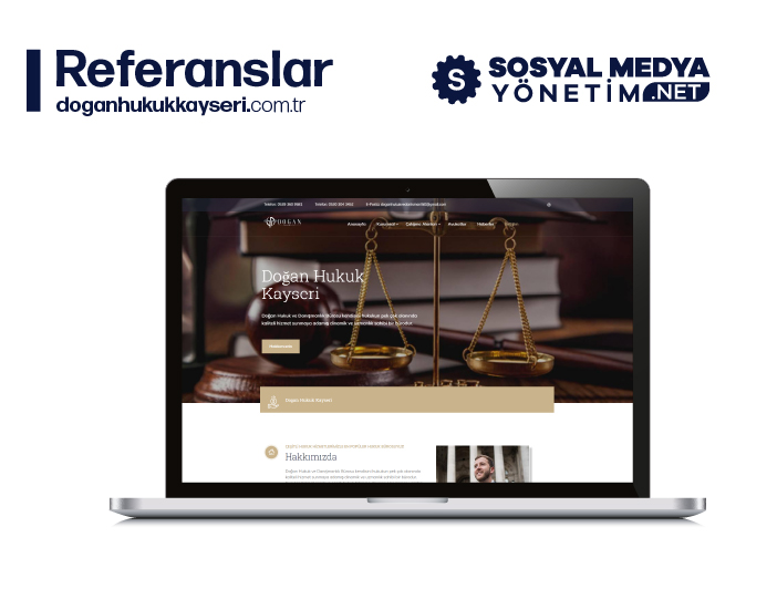 Doğan Hukuk Kayseri — Web Tasarımı çalışması